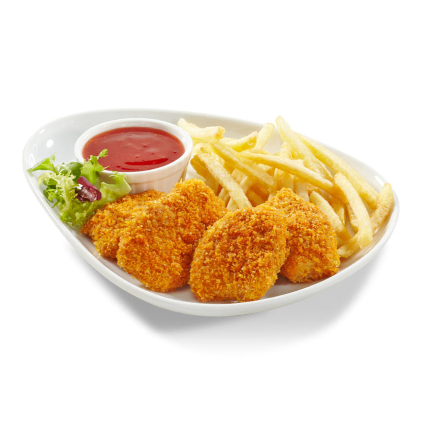 Knusprige Hahnchan Nuggests
