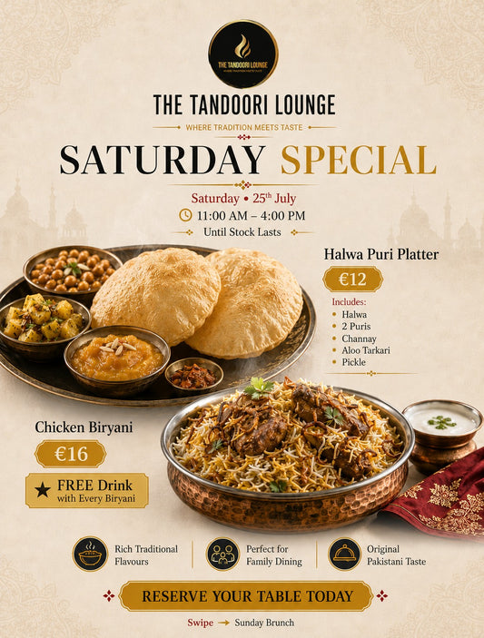 Saturday Specials (25 July 11AM - 4PM)