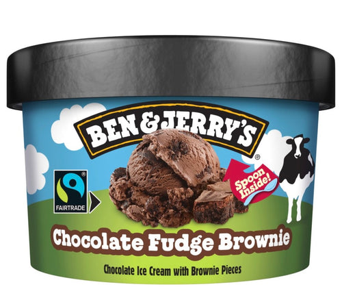 Ben & Jerry's Eiscreme Schoko-Karamell-Brownie