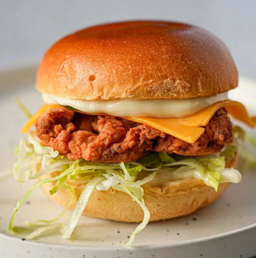 Knusprige hÄnchen burger