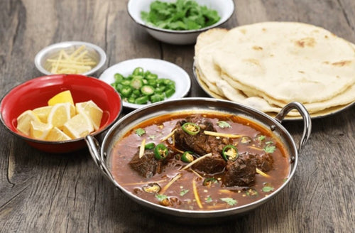 Beef Nihari (mit 2 Nan)